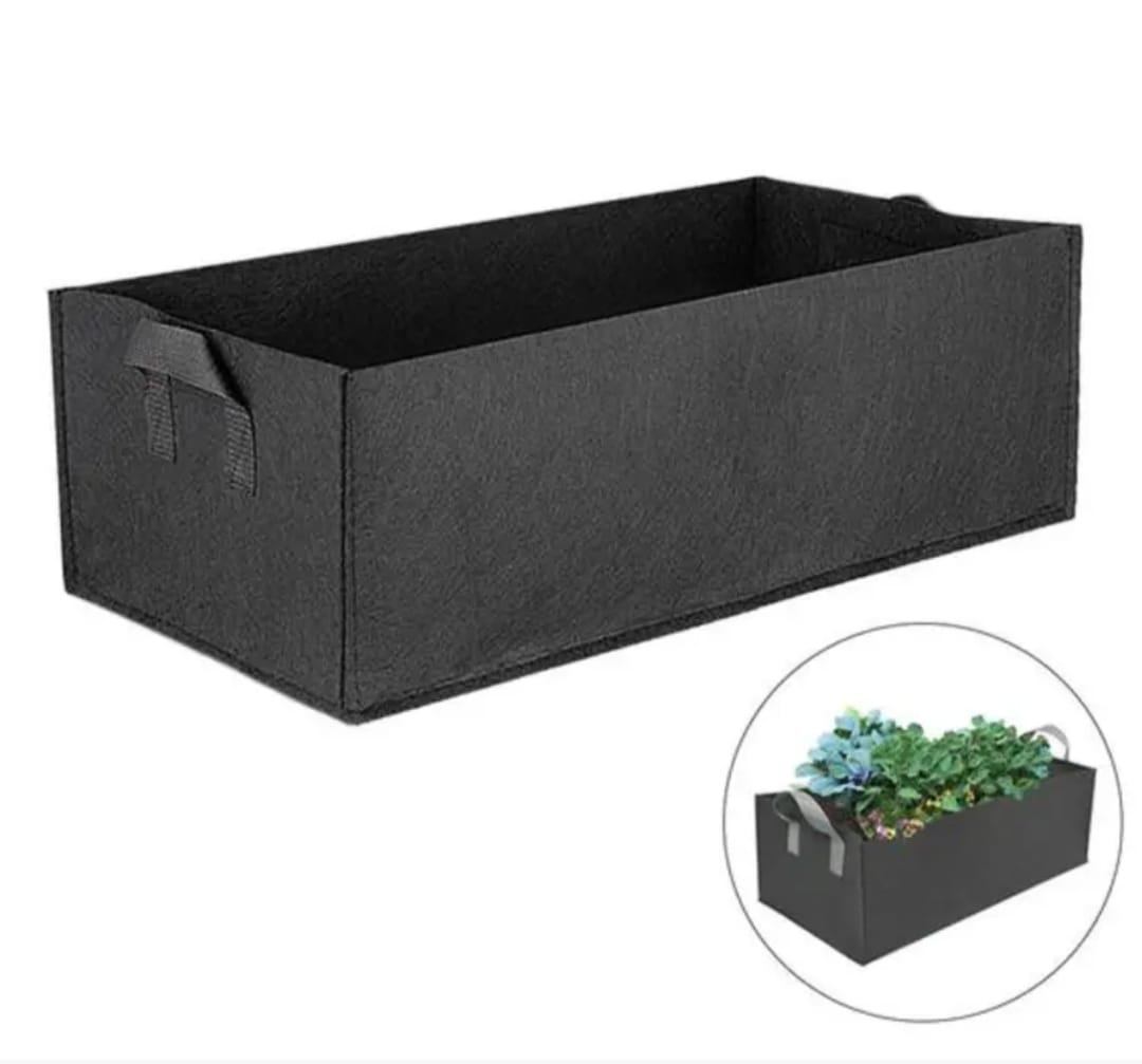 স্কয়ার সবজি বেড (ছোট) - (দৈর্ঘ্য: ২৫ ইঞ্চি, প্রস্থ: ১২ ইঞ্চি, উচ্চতা: ৯ ইঞ্চি)